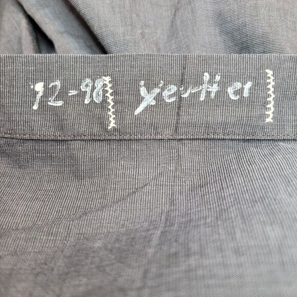 Gitman Bros‎ Long Sleeve Button Down Dark Blue Size 16-35 - Picture 8 of 9